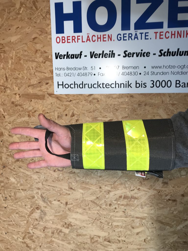 Unterarmschutz bis 3.000 Bar