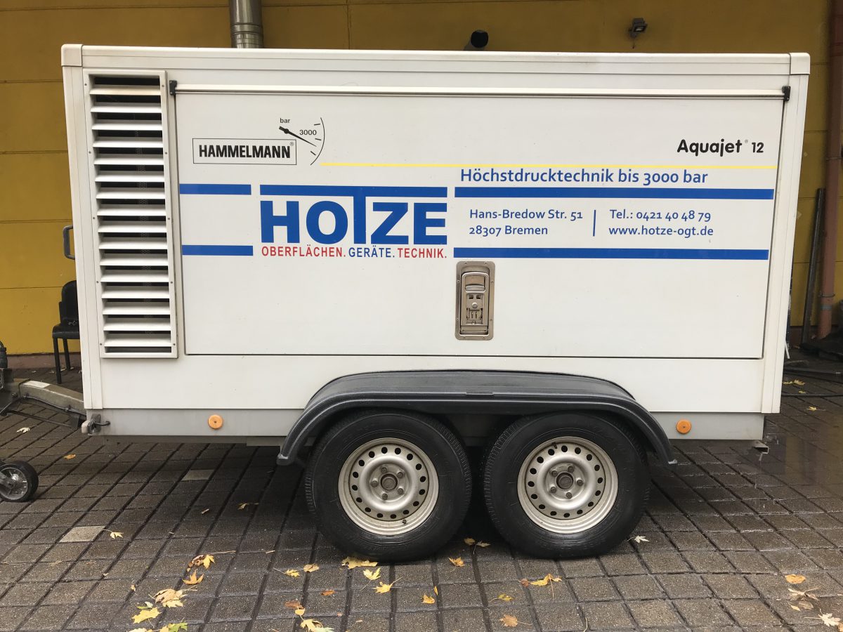 Hotze-OGT-Hammelmann Wasserhöchstdruckanlage Aquajet 12